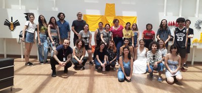 Visita à exposição no SESC - Londrina Visita à exposição no SESC - Londrina
