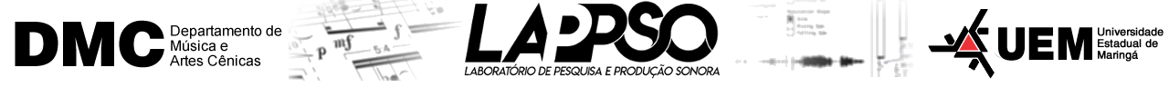 Laboratório de Pesquisa e Produção Sonora Laboratório de Pesquisa e Produção Sonora