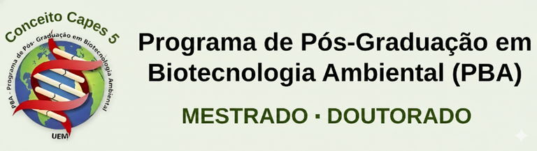 Programa de Pós-Graduação em Biotecnologia Ambiental. Conceito 4 Mestrado e Doutorado